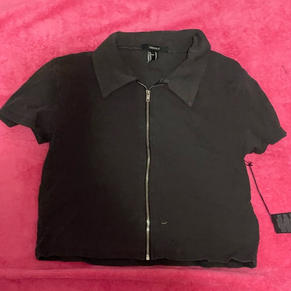 Ribbed zip top - Picture 6 of 6